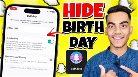 snapchat birthday icon|how to hide birthday on snapchat.